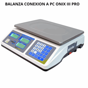 BALANZA CONEXION A PC Onix III Pro