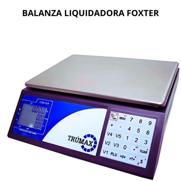 BALANZA LIQUIDADORA FOXTER - Imagen 3